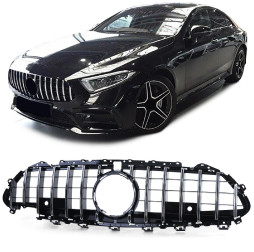 Nieren Grill Kühlergrill Mercedes Cls C257 X257 Schwarz Chrom
