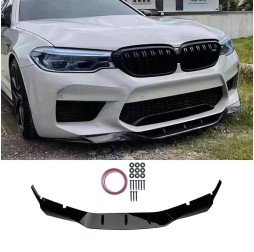 Frontspoiler Frontlippe Bmw M5 F90 Schwarz Glanz