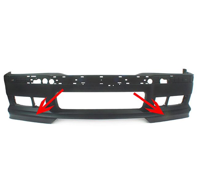 Frontspoiler Frontflaps BMW 3er M3 E36 Schwarz – Ersatzteil kaufen