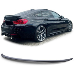 Heckspoiler Heckflügel Bmw 4er F36 Schwarz Glanz
