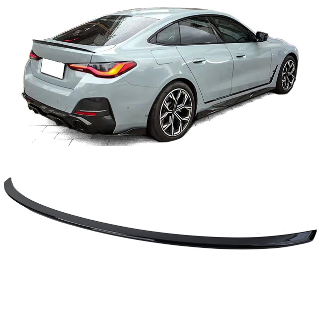 Heckspoiler Heckflügel Bmw 4er G26 Gran Coupe Schwarz Glanz – Autoersatzteil kaufen