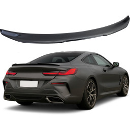 Heckspoiler Heckflügel BMW 8er G15 Coupe Schwarz Glanz