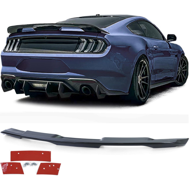 Heckspoiler Heckflügel Ford Mustang Performance 500 Schwarz Glanz – Autoersatzteil kaufen