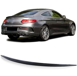 Heckspoiler Heckflügel Mercedes C Klasse C205 Schwarz Glanz