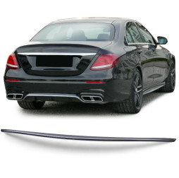 Heckspoiler Heckflügel Mercedes E Klasse W213 Schwarz Glanz