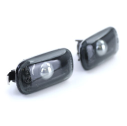 Seitenblinker Set Audi A3 8P A4 8E B7 A6 4F C6 Schwarz