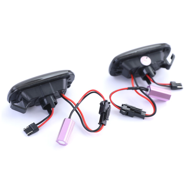 Seitenblinker Set Led Audi A4 B6 B7 TT 8J A3 8P A6 C5 A8 D3 Schwarz – Ersatzteil kaufen