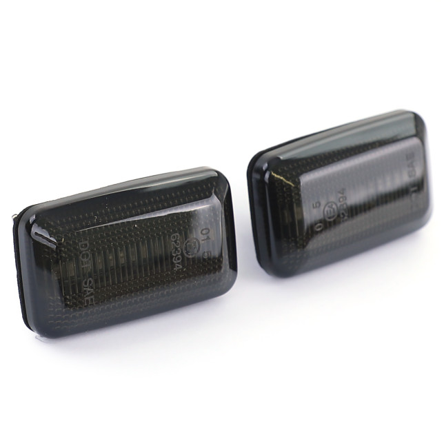 Seitenblinker Set Led Audi 80 B4 90 100 200 V8 A6 C4 Schwarz – Autoersatzteil kaufen