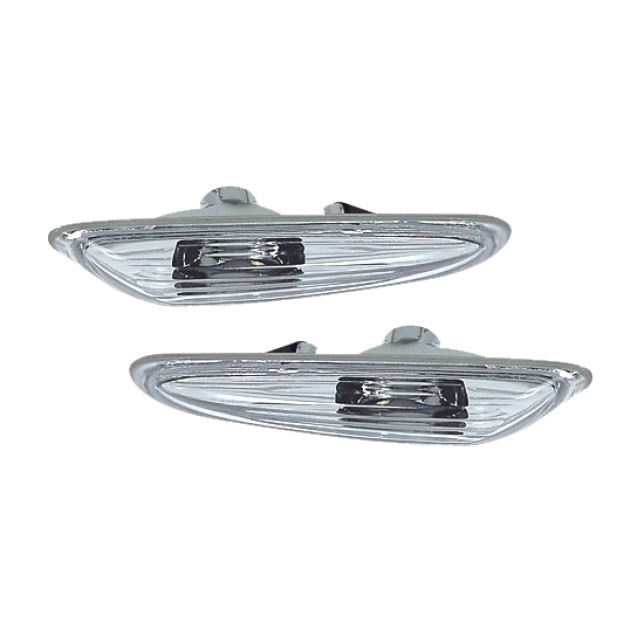 Seitenblinker Set Bmw 3er E46 5er E60 E61 X3 E83 Chrom – Autoersatzteil kaufen