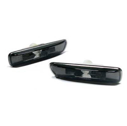 Seitenblinker Set Bmw 3er E46 Klarglas  Schwarz