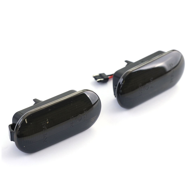 Seitenblinker Set Ford Focus C-Max Galaxy Skoda Citigo Schwarz LED Lightbar – Autoersatzteil kaufen